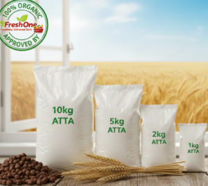 Sharbati Wheat Atta (Chana-mix)