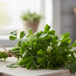 Fresh Fenugreek Leaves (Methi)