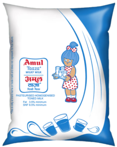 Amul Taaza Milk (1L)
