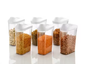 Easy Flow Storage Container Set (Pack of 6)