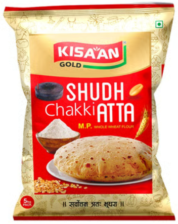 Kisan Mp Chakki Atta (10Kg)