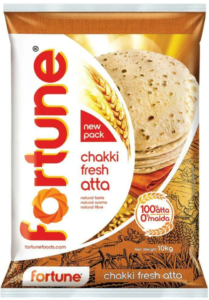 Fortune Chakki Fresh Whole Wheat Atta (10 kg)