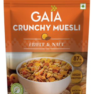 Gaia crunchy muesli fruit and nut (750gm)