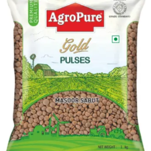 Agropure Masoor Dal Sabut (1Kg)
