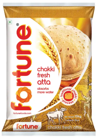 Fortune Chakki Fresh Atta (10Kg)