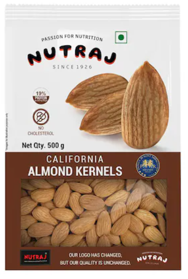 Nutraj Classic California Almond (500gm)