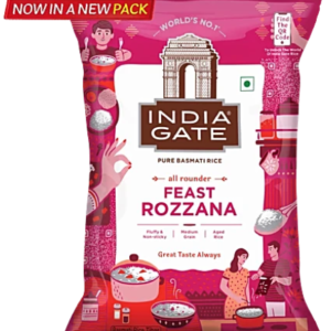 India Gate Feast Rozana Rice (1Kg)
