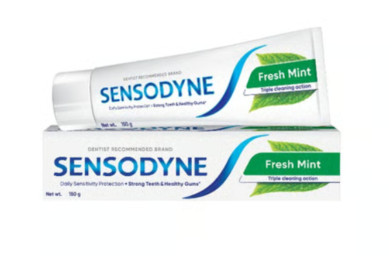 Sensodyne Fresh Mint Toothpaste (150g)