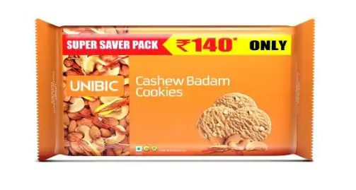Unibic Cashew Badam Cookies (490gm)