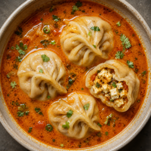 Paneer Jhol Momo (Half)