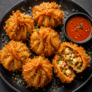 Paneer Kurkure Momo (Half)