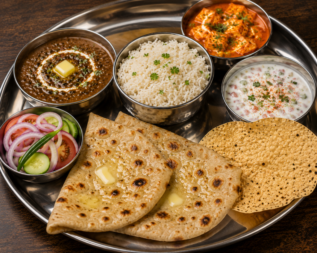 Butter Roti Thali