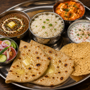 Butter Roti Thali