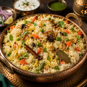 Lucknowi Veg Pilaf