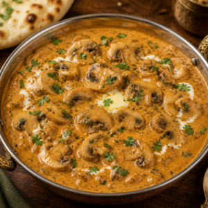 Mushroom Butter Masala (Full)