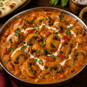Mushroom Tikka Masala (Full)