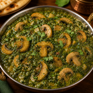 Palak Mushroom (Full)