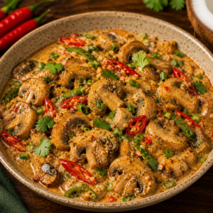 Mushroom Coconut Chilli (Full)