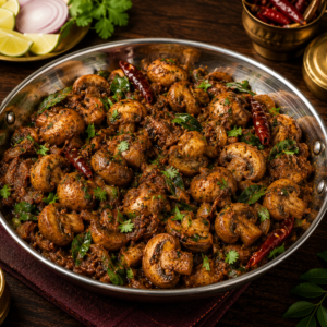 Mushroom Ghee Roast (Full)