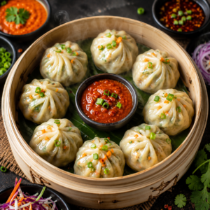 Veg Steam Momo (Full)
