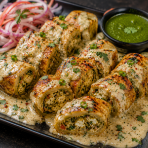 Masala Malai Stuff Chaap (Full)