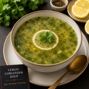 Lemon Coriander Soup