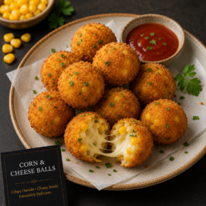 Corn and Cheese Balls