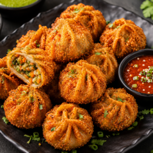 Veg Kurkure Momo (Half)