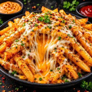 Cheesy Lava Fries