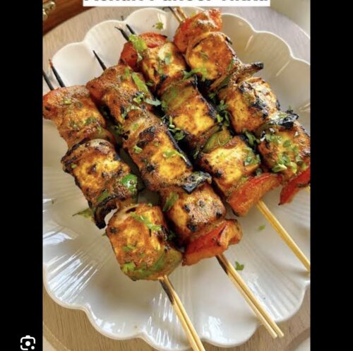 Achaari paneer tikka