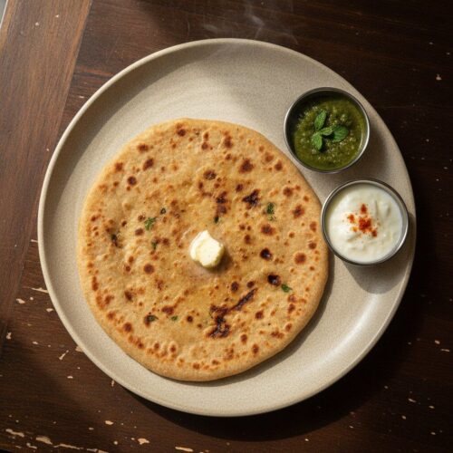 Aloo Pyaz Paratha