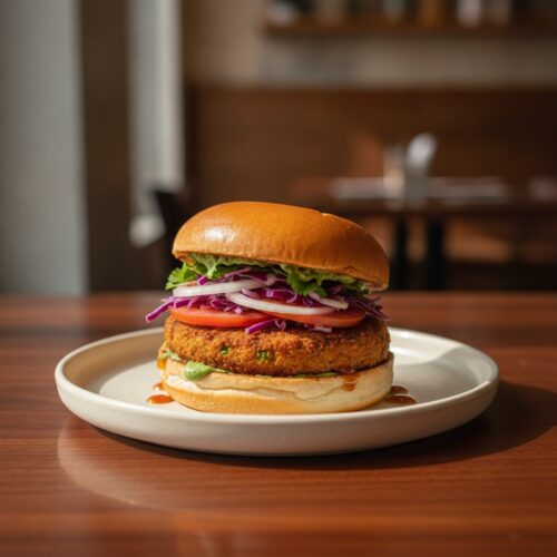 Aloo Tikki Burger