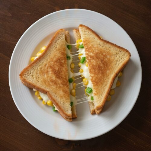 Cheese Sweet Corn Sandwich