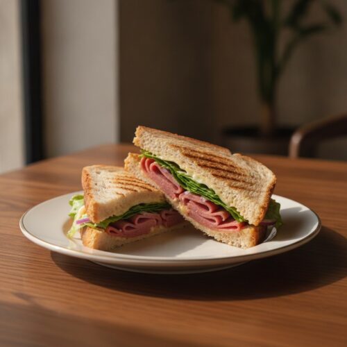 Chicken Salami Sandwich