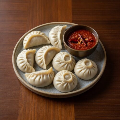 Chilli Veg Momos