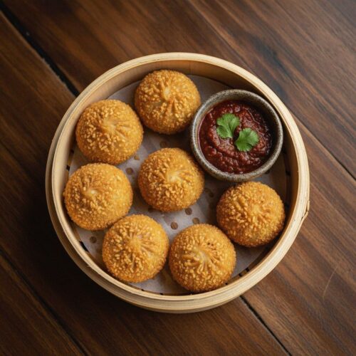 Kurkure Veg Momos